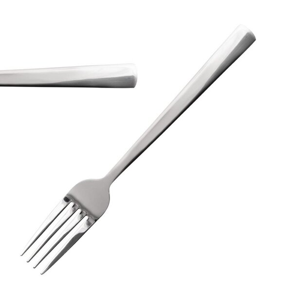 Fourchette de table 200 mm madrid - lot de 12 - comas -  - acier inoxydable 200