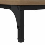 vidaXL Tables de chevet 2 Pièces chêne artisanal 49 x 36 x 61 cm
