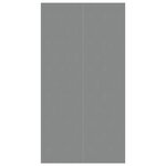 vidaXL Bâche de piscine gris clair 420x220 cm géotextile polyester