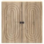 vidaXL Armoire Murale Chêne Sonoma 59 x 31 x 60 cm Bois d'ingénierie
