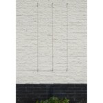 Nature Ensemble de treillis métallique pour plantes grimpantes 2 Pièces