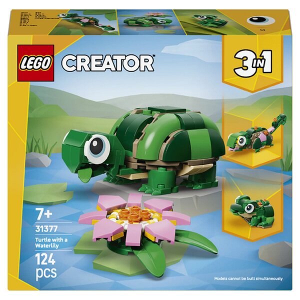 31377 La tortue et la fleur de nénuphar ® Creator