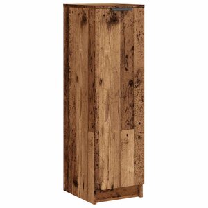 vidaXL Armoire à chaussures vieux bois 29 5x35x100 5cm bois ingénierie