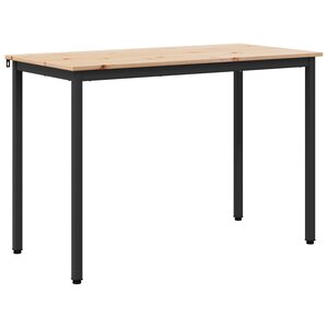vidaXL Table de salle à manger / Table de repas Naturel