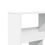 vidaXL Bibliothèque blanc 100x33x187 5 cm bois d'ingénierie