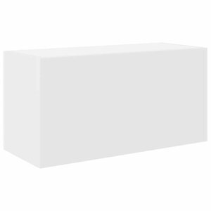vidaXL Armoire murale de bain blanc 60x25x30 cm bois d'ingénierie