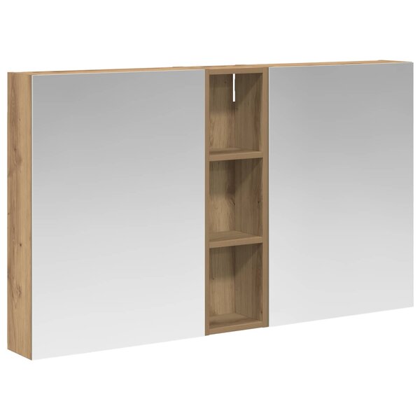 vidaXL Ensemble de Meubles de Salle de Bain 3 Pièces 120 x 14 5 x 70 cm