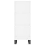 vidaXL Buffet blanc 34 5x32 5x90 cm bois d'ingénierie