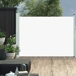 vidaXL Auvent latéral rétractable de patio 117x500 cm Crème