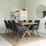 Table de jardin en teck MURCIA 200 x 90 cm