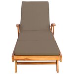 vidaXL Transat 100  Polyester Teck Solide