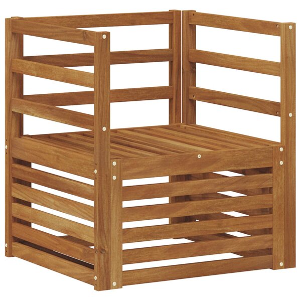 vidaXL Ensemble de canapés d'extérieur Bois d'Acacia Massif