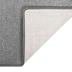 vidaXL Tapis de couloir Gris foncé 50x250 cm