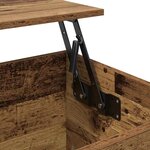 vidaXL Cabinet de chevet Bois ancien 60 x 44.5 x 45 cm