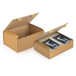 Boîte carton brune d'expédition rajapost 24x17x5 cm (lot de 50)