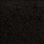 vidaXL Tapis d'escalier 20 pièces 65 x 21 x 4 cm Noir Bord rectangulaire