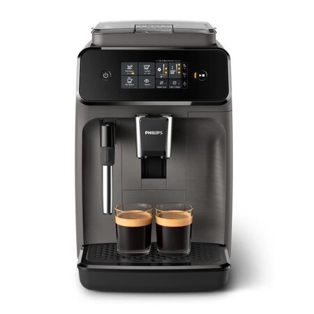 PHILIPS EP1010_00 Machine Café Espresso Automatique -Broyeur a grain - Mousseur a lait - Ecran tactile - Gris Cachemire