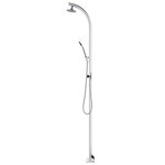 vidaXL Douche de jardin 215 cm Aluminium