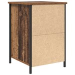 vidaXL Armoires de Chevet 2 Pièces Bois Ancien 40x42x60 cm Bois d'Ingénierie