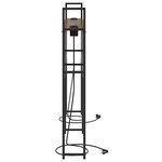 vidaXL Tête de lit de rangement Chêne marron 120 cm Bois d'ingénierie