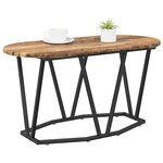 vidaXL Table basse Bois Ancien 80 x 40 x 40.5 cm