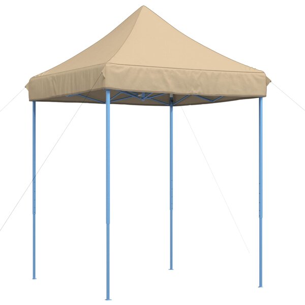 vidaXL Tente de fête 200 x 200 x 306 cm Beige Tissu Oxford