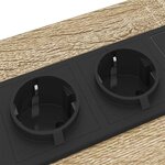 vidaXL Cabinet de chevet avec tiroir Chêne Sonoma 30 x 48 x 61 cm