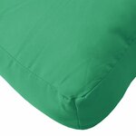 vidaXL Coussins de palette 2 Pièces vert tissu oxford