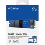 Disque SSD Interne - WD - SN550 NVMeTM - 2TB -  (WDS200T2B0C)