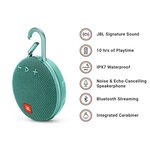 JBL CLIP3TEAL Enceinte Bluetooth - Waterproof - Bleu turquoise