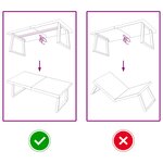 vidaXL Dessus de table 120x60x(2-4) cm bois de chêne massif non traité