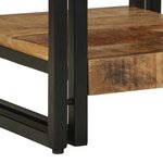 vidaXL Table basse Marron 40 x 40 x 38 cm bois de manguier massif