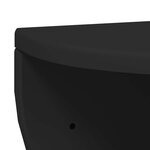 vidaXL Étagère Murale Noir 38 x 19 x 19 cm Bois d'ingénierie