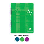 CLAIREFONTAINE  Répertoire reliure intégrale 17x22 100p séyès couleur aléatoire