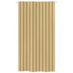 vidaXL Écran de balcon Jaune et orange 140x240 cm Tissu Oxford