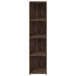 vidaXL Buffet chêne marron 30x41x124 cm bois d'ingénierie