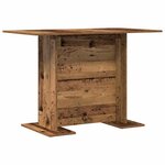 vidaXL Table de salle à manger Bois ancien 110 x 60 x 75 cm