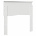 vidaXL Tête de lit Blanc Brillant 90 cm Bois d'ingénierie