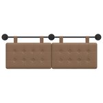 vidaXL Tête de lit suspendue Simili cuir