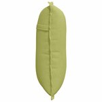 vidaXL Coussin de Dos Vert clair 50 x 19 x 45 cm tissu