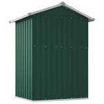 vidaXL Abri de jardin Vert 126x97 5x177 cm Acier galvanisé