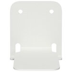 vidaXL Étagère flottante avec étagère 24 Pièces Blanc 6 x 10 8 x 6 6 cm