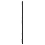 vidaXL Tête de lit murale en chêne noir 240x1 5x80 cm en bois d'ingénierie