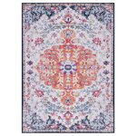vidaXL Tapis imprimé Multicolore 160x230 cm Tissu