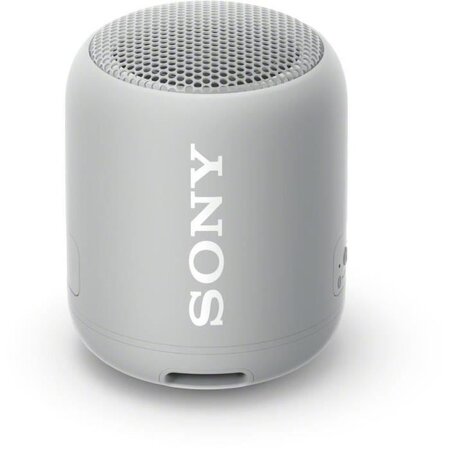 Sony srsxb12h.ce7 enceinte portable - bluetooth - extra bass - waterproof - 16h d'autonomie - gris