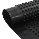 vidaXL Feuilles de drainage à fossettes 2 Pièces PEHD 400 g/m² 1 x 20 m
