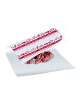 (lot  10kgs d'enduit) papier imprimé paraffiné 1 face en format 50 g/m² boucherie-charcuterie