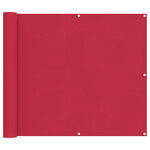 vidaXL Écran de balcon Bordeaux 90 x 200 cm Tissu Oxford