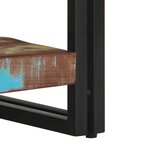 vidaXL Table basse multicolore 70x50x38 cm bois de récupération massif