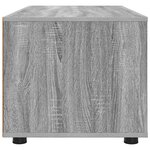 vidaXL Meuble TV Gris Sonoma 100 x 48 x 43 cm Bois d'ingénierie